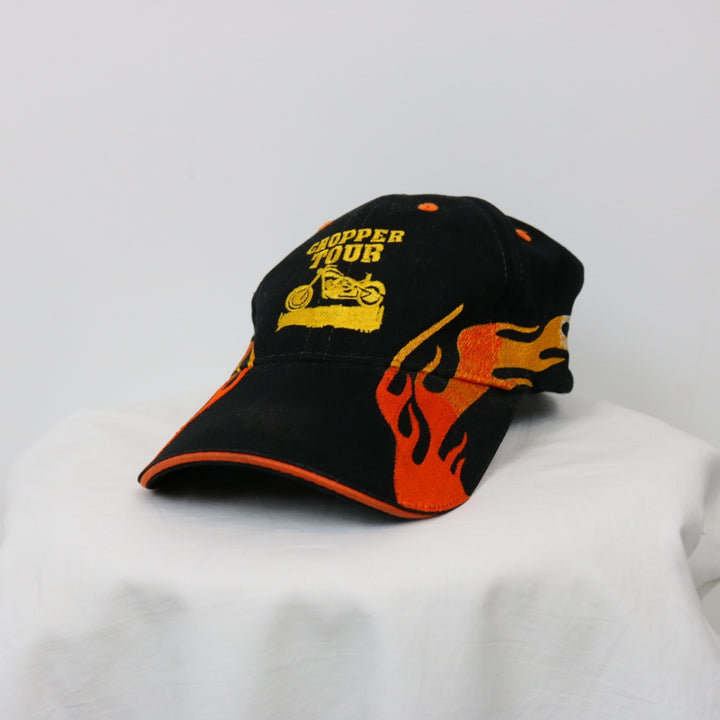 Vintage Chopper Tour Flame Hat - OS-NEWLIFE Clothing