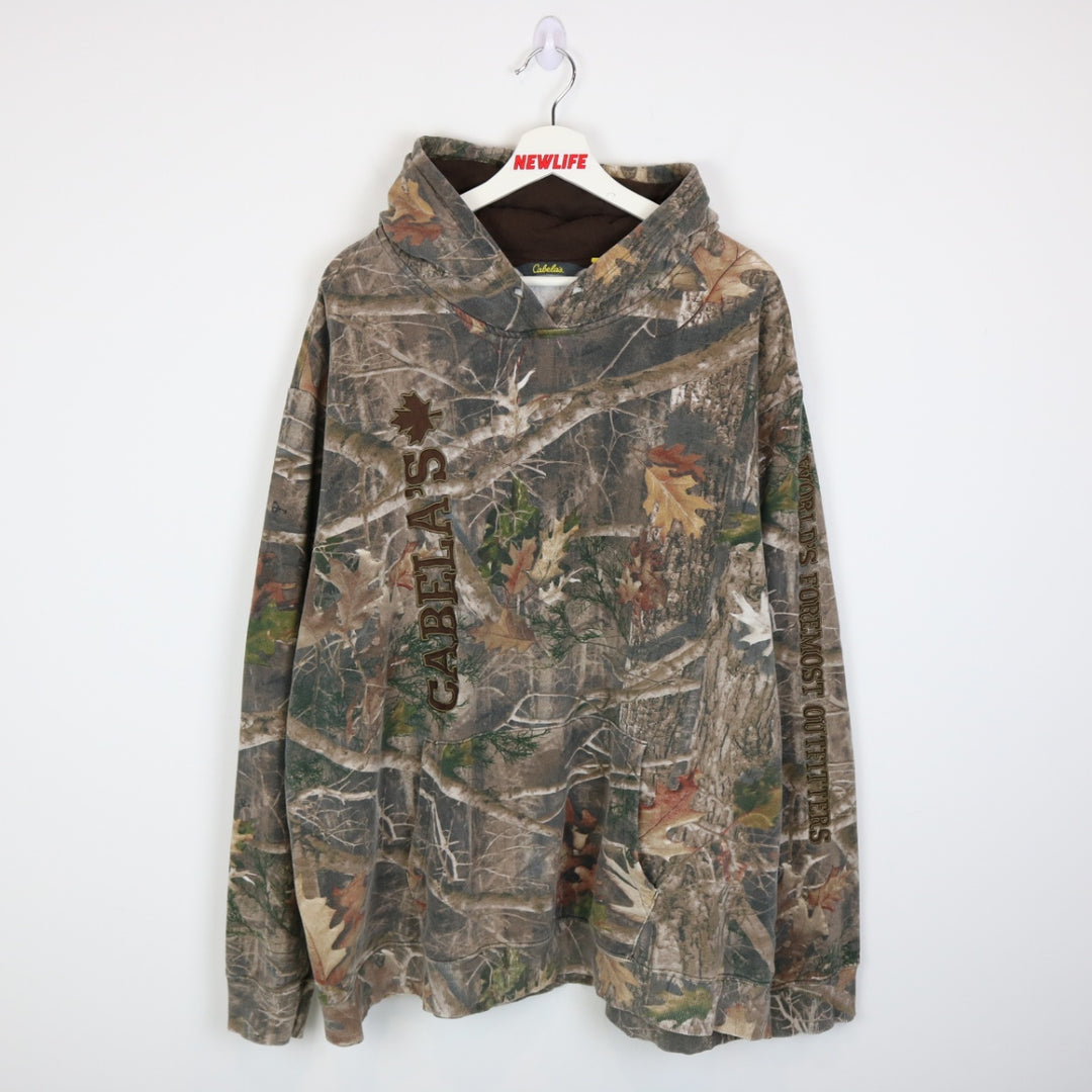 Y2K Cabela's Real Tree Camo Hoodie - 3XL-NEWLIFE Clothing