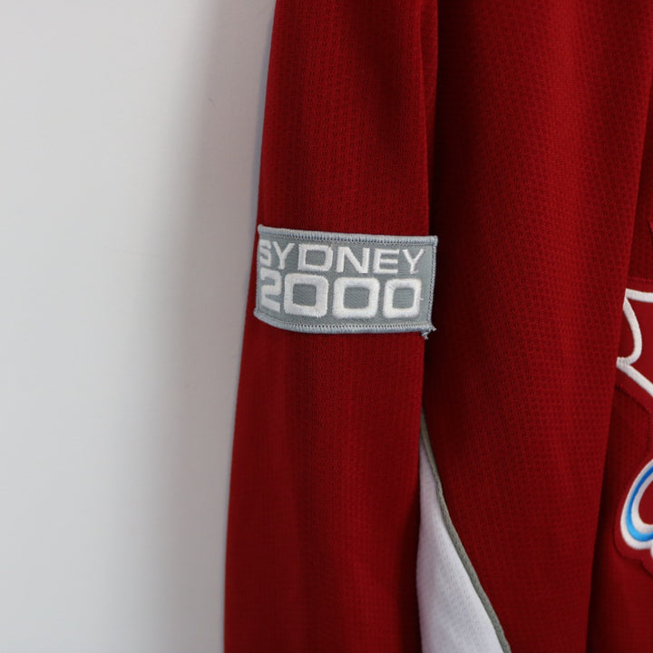 Vintage 2000 Sydney Olympics Team Canada Roots Hockey Jersey - XXL-NEWLIFE Clothing