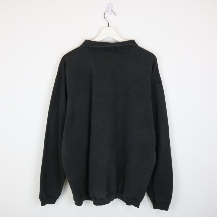 Vintage 90's Roots Quarter Zip Sweater - XL-NEWLIFE Clothing