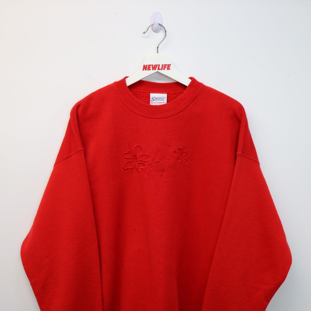 Vintage 90's Las Vegas Crewneck - L-NEWLIFE Clothing