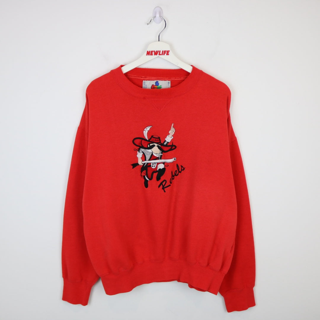 Vintage 90's University of Las Vegas Rebels Crewneck - L-NEWLIFE Clothing