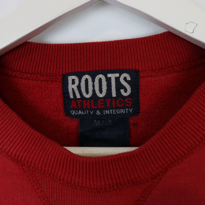 Vintage 90's Roots Athletics Edmonton Crewneck - M-NEWLIFE Clothing