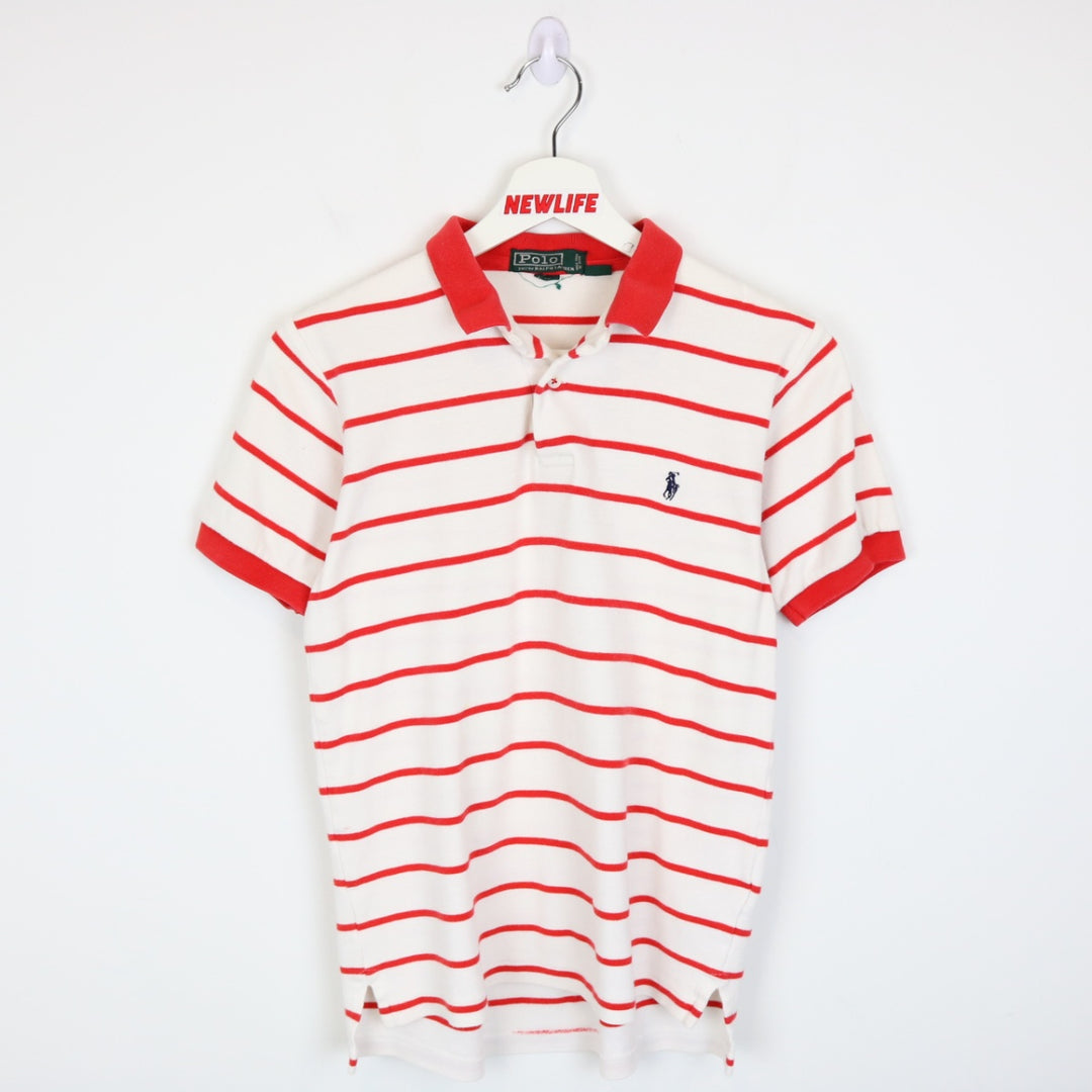 Vintage 80's Polo Ralph Lauren Striped Polo Shirt - XS-NEWLIFE Clothing