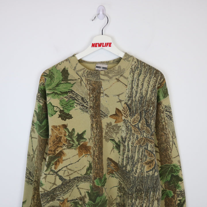 Vintage 90's Real Tree Camo Crewneck - M-NEWLIFE Clothing