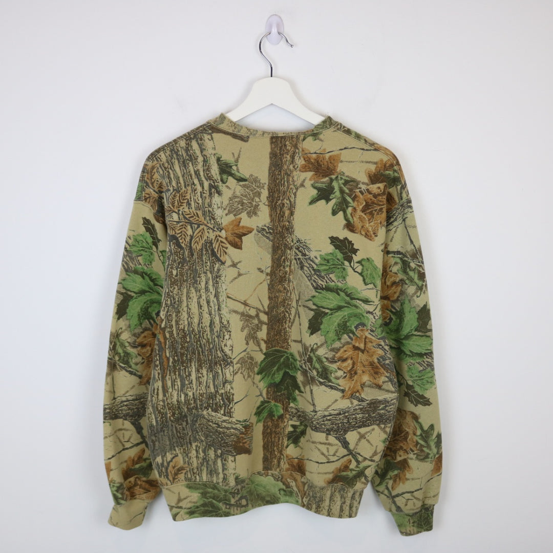 Vintage 90's Real Tree Camo Crewneck - M-NEWLIFE Clothing