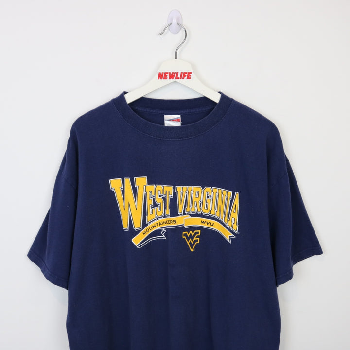 Vintage 90's West Virginia Mountaineers Tee - XL-NEWLIFE Clothing