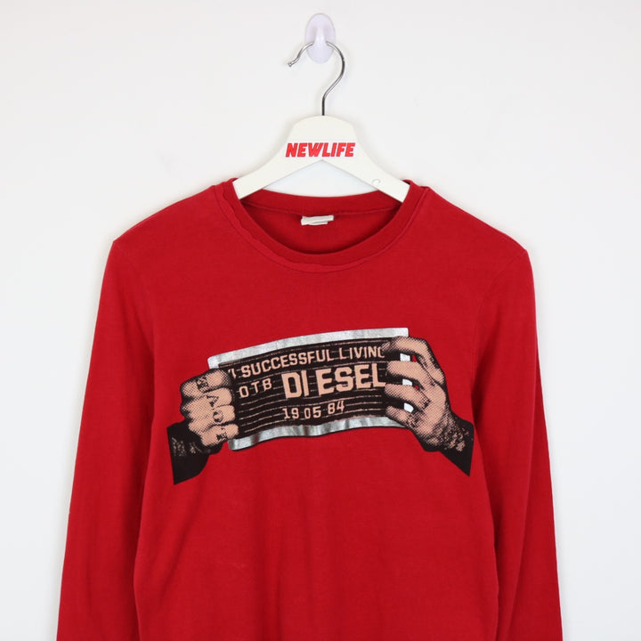 Y2K Diesel Successful Living Long Sleeve Tee - S-NEWLIFE Clothing