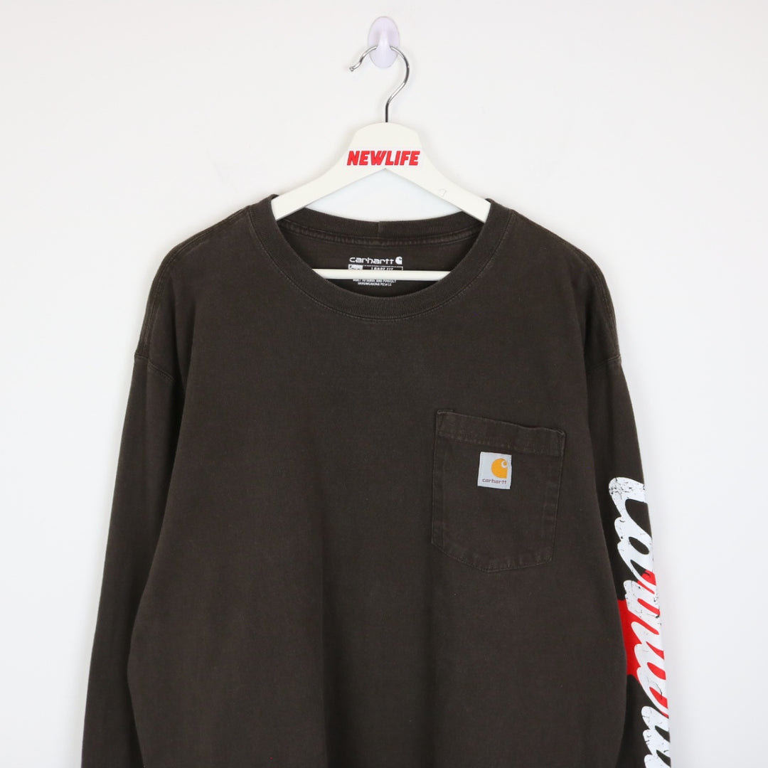 Carhartt Canada Long Sleeve Work Tee - XXL-NEWLIFE Clothing