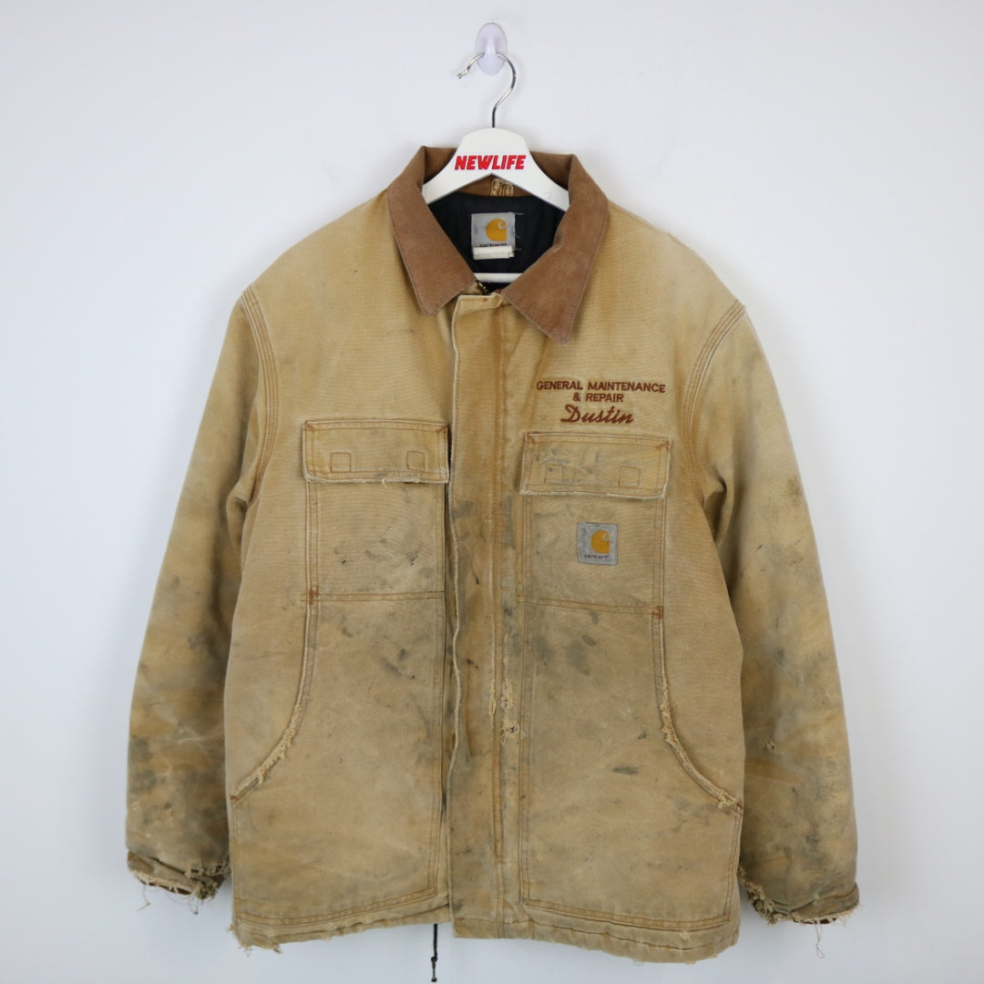 Vintage 00's Carhartt C03 Quilt Lined Work Jacket - M-NEWLIFE Clothing