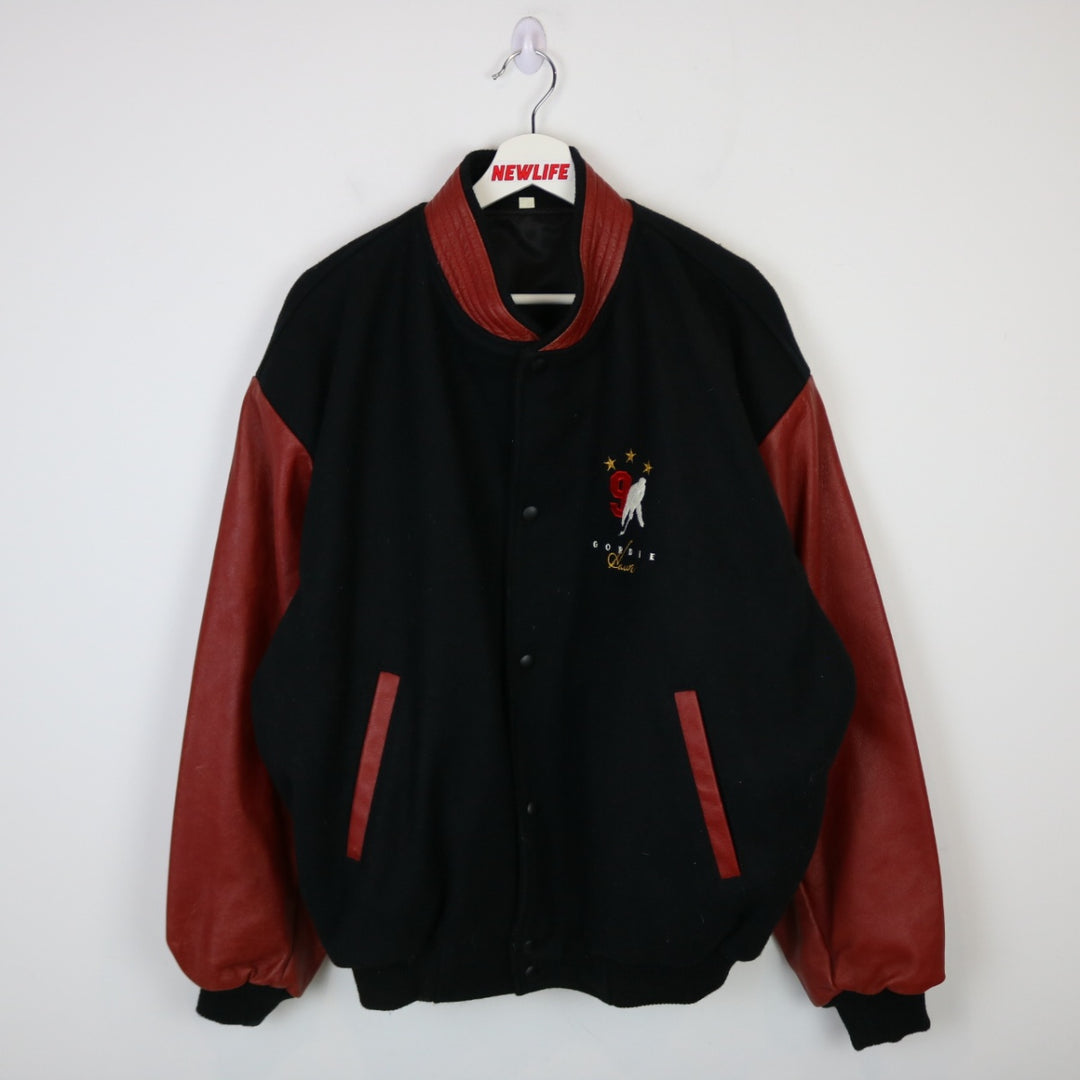 Vintage 80's Gordie Howe Varsity Jacket - XXL-NEWLIFE Clothing