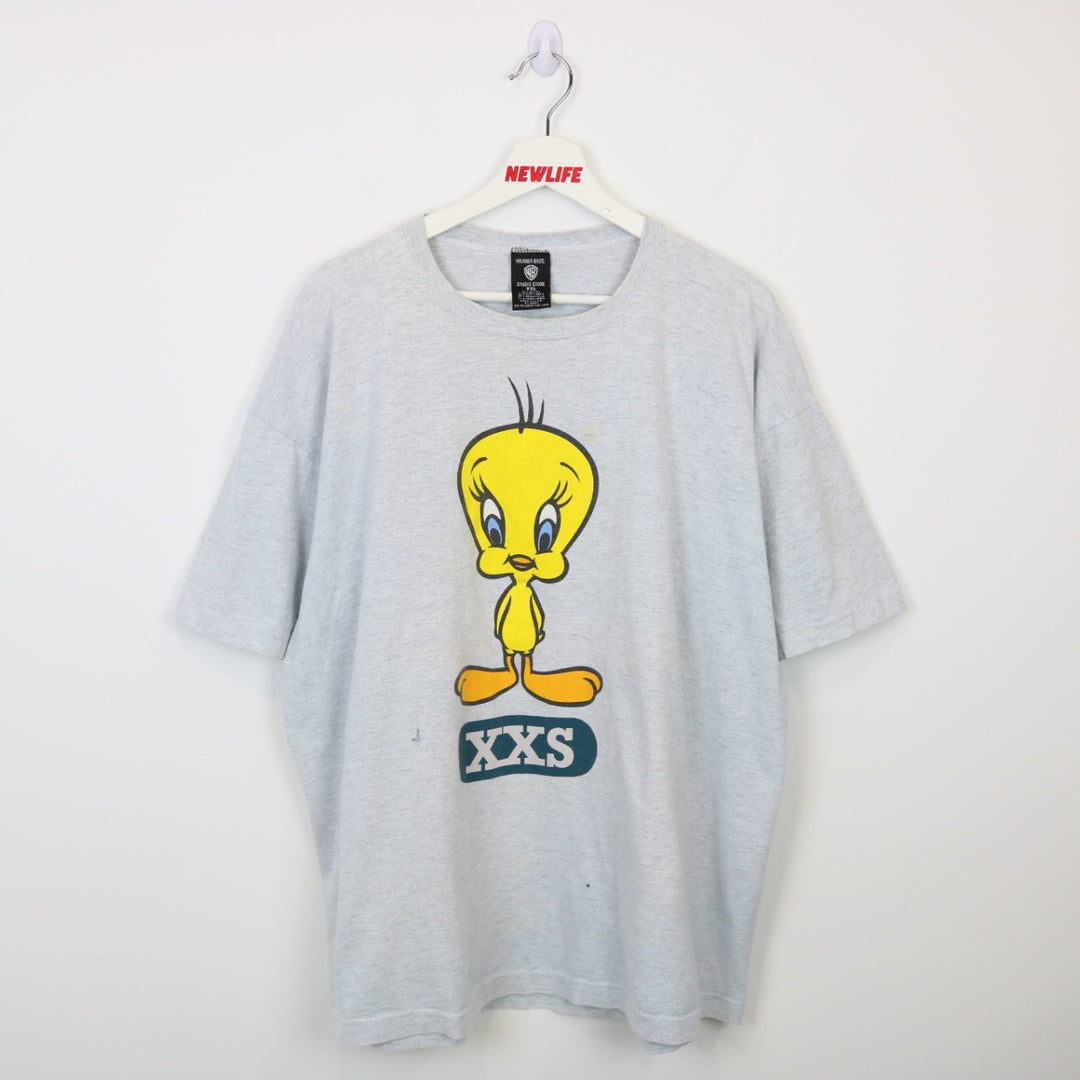 Vintage 90's Tweety Bird Looney Tunes Tee - XL-NEWLIFE Clothing