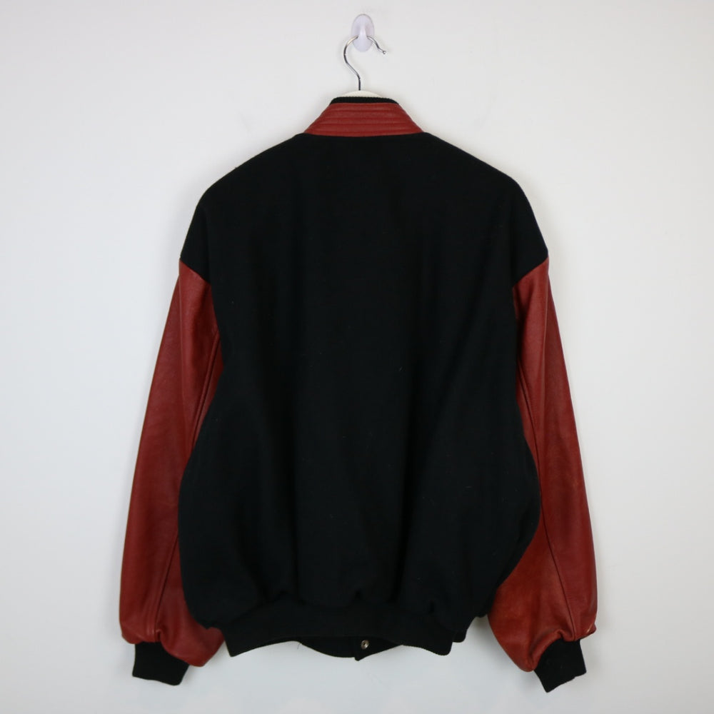 Vintage 80's Gordie Howe Varsity Jacket - XXL-NEWLIFE Clothing