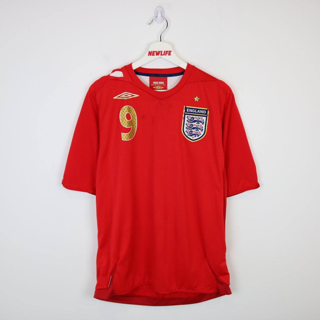 Vintage 2006 Rooney England World Cup Soccer Jersey - M-NEWLIFE Clothing