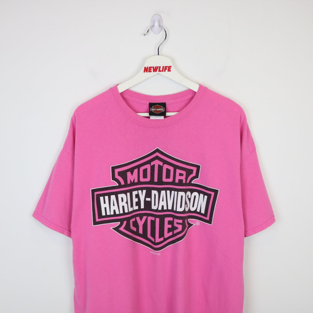 Vintage 2008 Harley Davidson San Antonio Texas Tee - XL-NEWLIFE Clothing