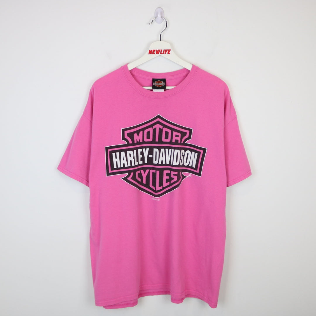 Vintage 2008 Harley Davidson San Antonio Texas Tee - XL-NEWLIFE Clothing