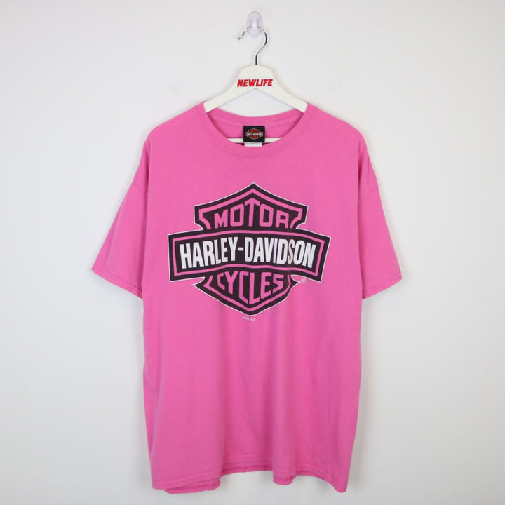 Vintage 2008 Harley Davidson San Antonio Texas Tee - XL-NEWLIFE Clothing