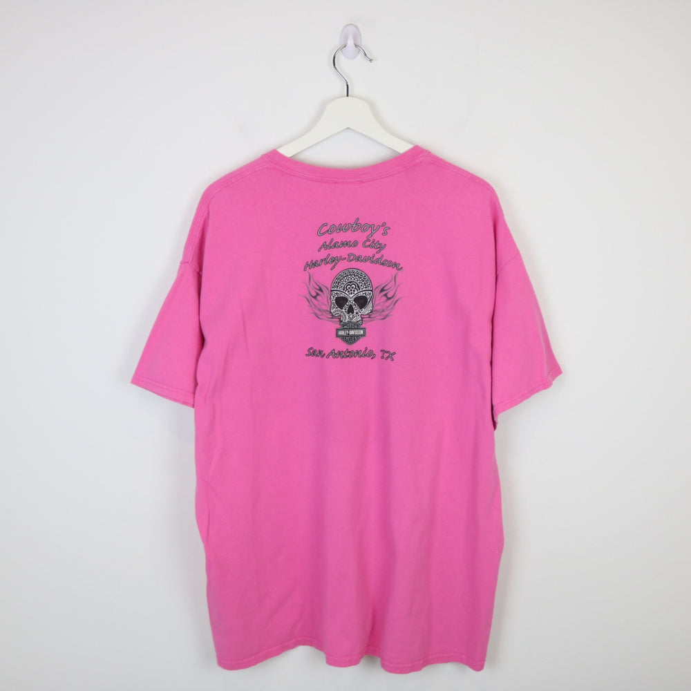 Vintage 2008 Harley Davidson San Antonio Texas Tee - XL-NEWLIFE Clothing