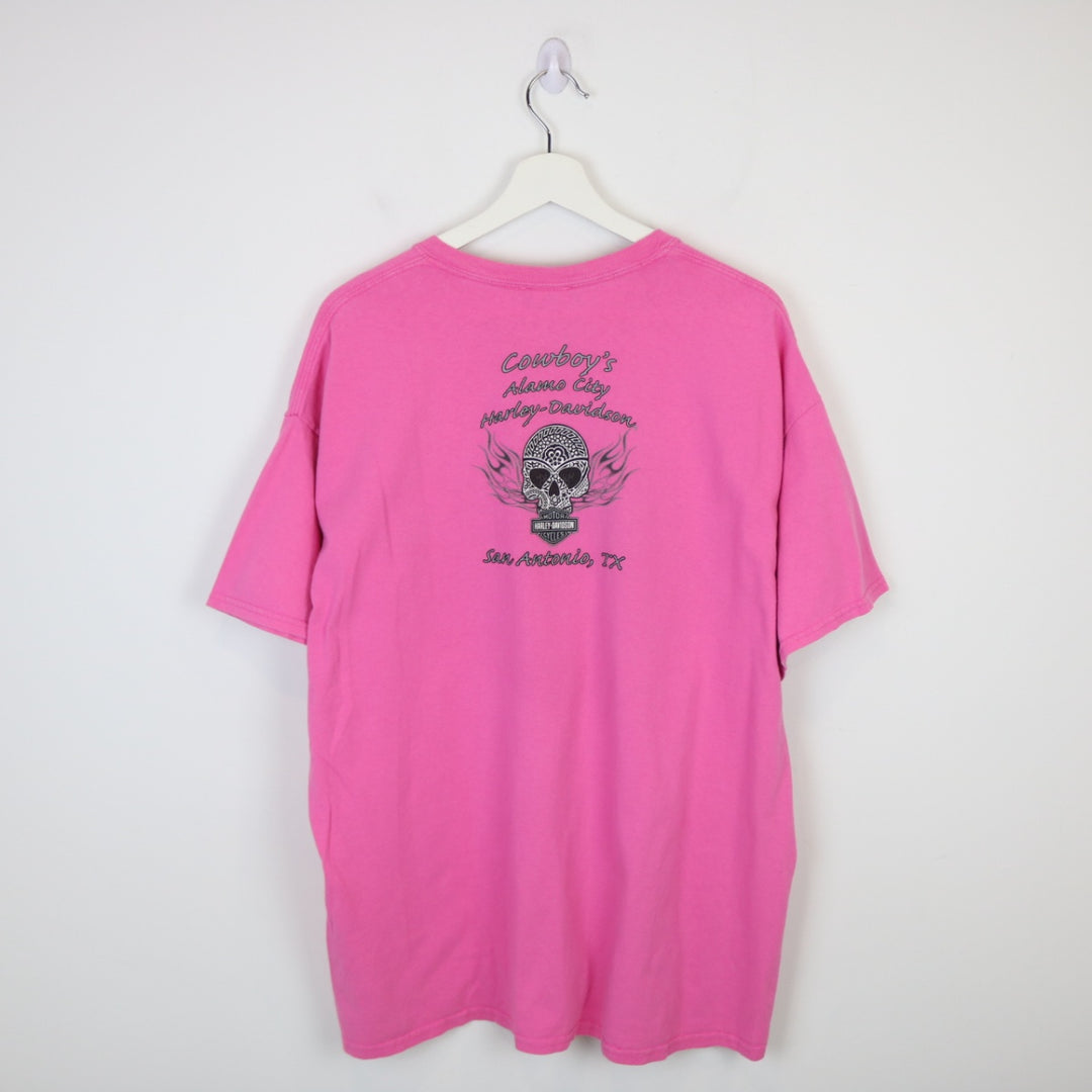 Vintage 2008 Harley Davidson San Antonio Texas Tee - XL-NEWLIFE Clothing