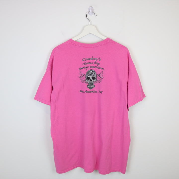 Vintage 2008 Harley Davidson San Antonio Texas Tee - XL-NEWLIFE Clothing