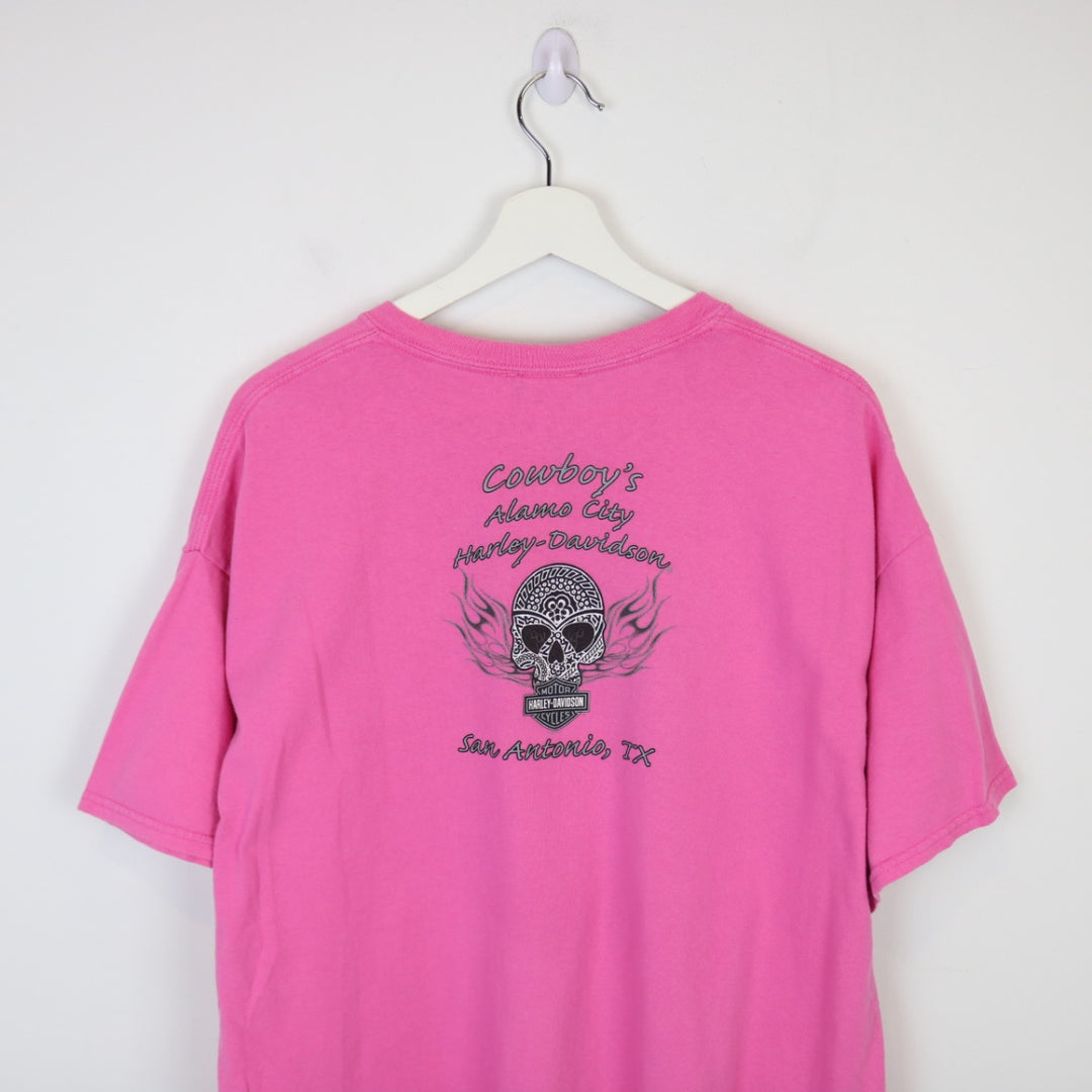Vintage 2008 Harley Davidson San Antonio Texas Tee - XL-NEWLIFE Clothing