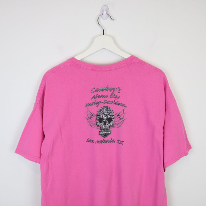Vintage 2008 Harley Davidson San Antonio Texas Tee - XL-NEWLIFE Clothing