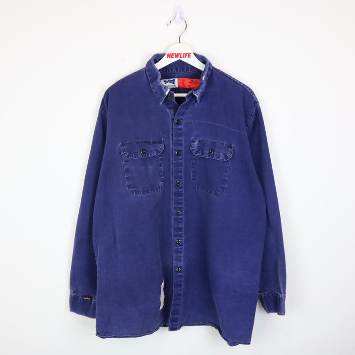 Vintage Bulwark FR Work Button Up - XL-NEWLIFE Clothing