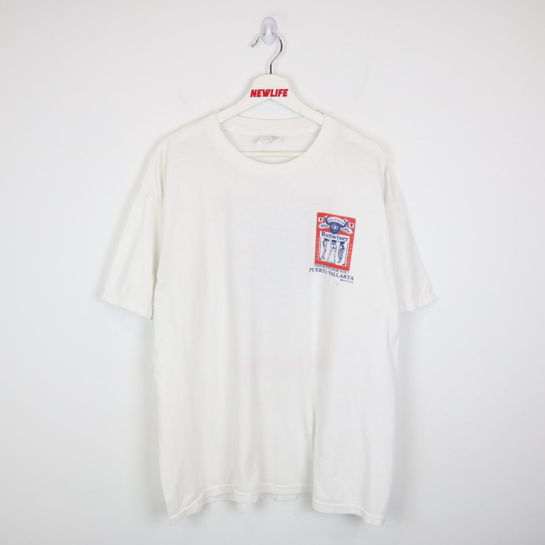 Vintage 00's Buttwiser King of Rears Tee - XL-NEWLIFE Clothing