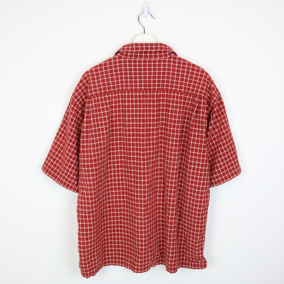 Vintage 90's BUM Equipment Plaid Short Sleeve Button Up - XL-NEWLIFE Clothing