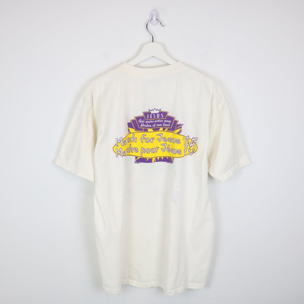 Vintage 1995 March for Jesus Tee - L-NEWLIFE Clothing