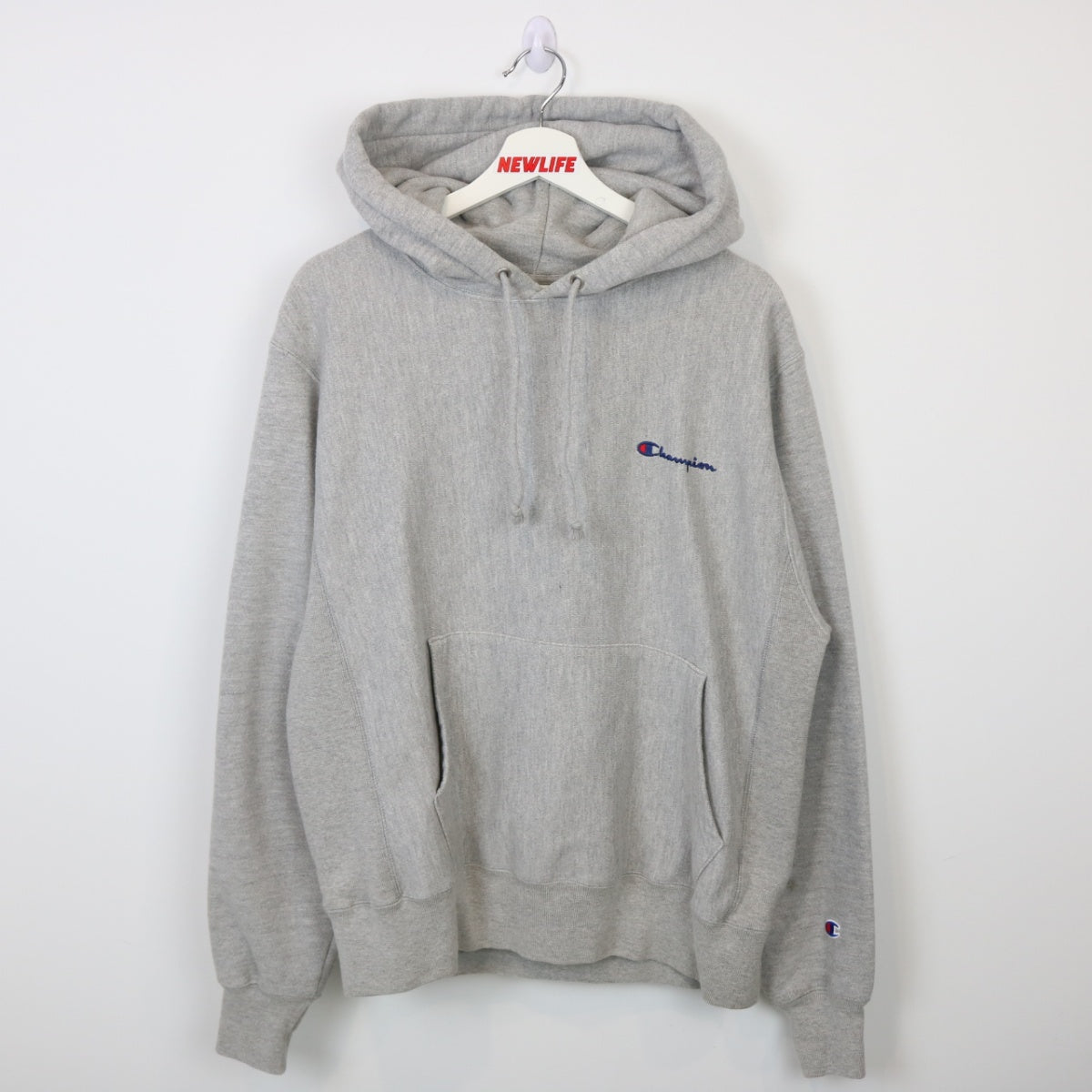 Champion Reverse Weave Small Script Hoodie M NEWLIFE