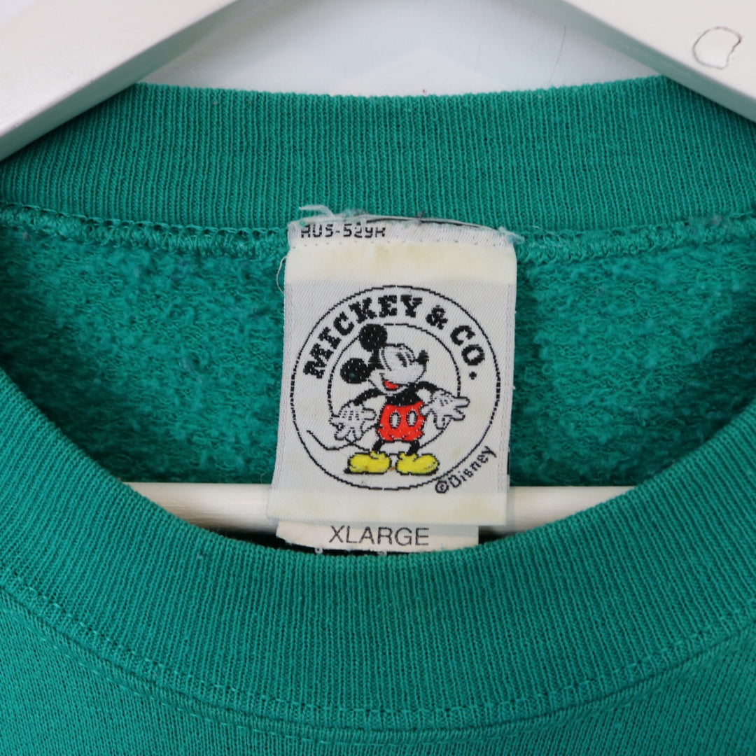 Vintage 90's Disney Mickey Mouse Crewneck - L-NEWLIFE Clothing