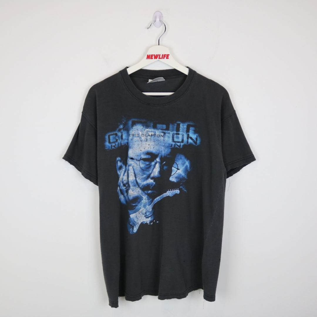 Vintage 1998 Eric Clapton World Tour Tee - L-NEWLIFE Clothing