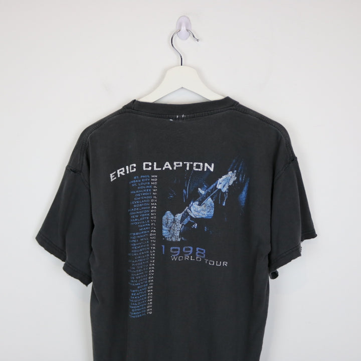 Vintage 1998 Eric Clapton World Tour Tee - L-NEWLIFE Clothing