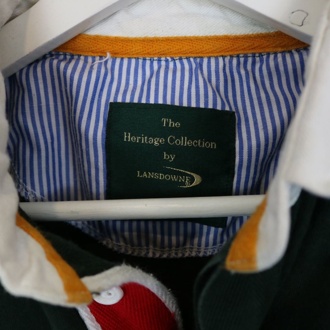 Vintage 00's Lansdowne Ireland Rugby Polo Shirt - XXL-NEWLIFE Clothing