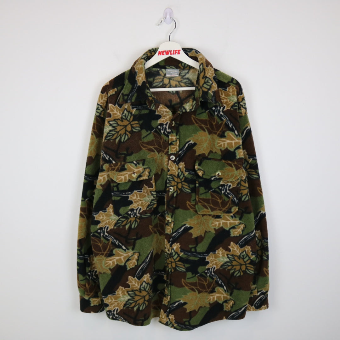 Vintage 00's Camo Fleece Shacket - XL-NEWLIFE Clothing