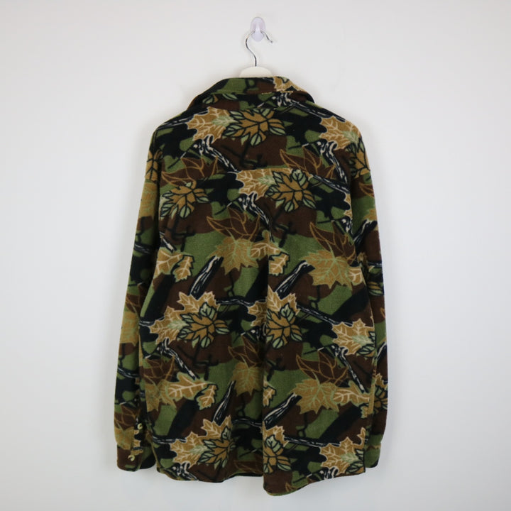 Vintage 00's Camo Fleece Shacket - XL-NEWLIFE Clothing