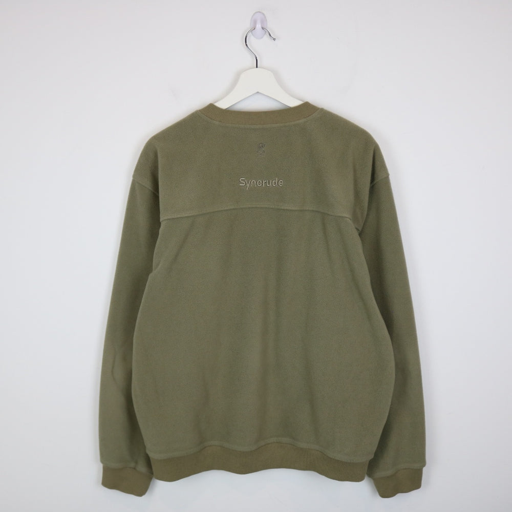 Vintage 90's University of Alberta Chanellor's Cup Fleece Crewneck - L-NEWLIFE Clothing