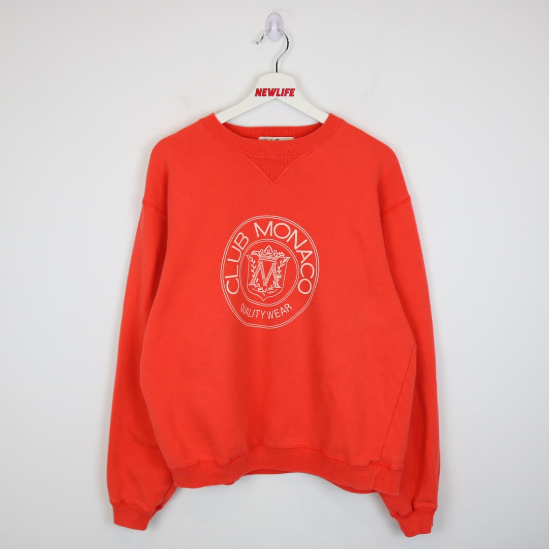 Vintage 90's Club Monaco Crewneck - L-NEWLIFE Clothing