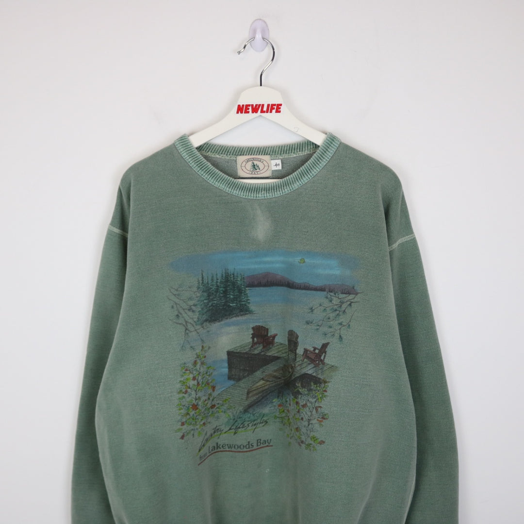 Vintage 90's Country Lifestyles Lake Nature Crewneck - XL-NEWLIFE Clothing