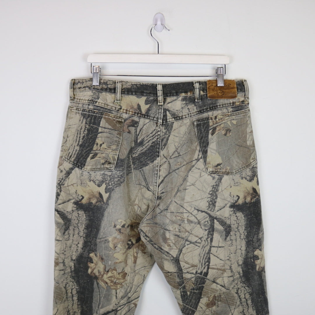 Vintage 00's Wrangler Rugged Wear Real Tree Camo Denim Jeans - 37"-NEWLIFE Clothing