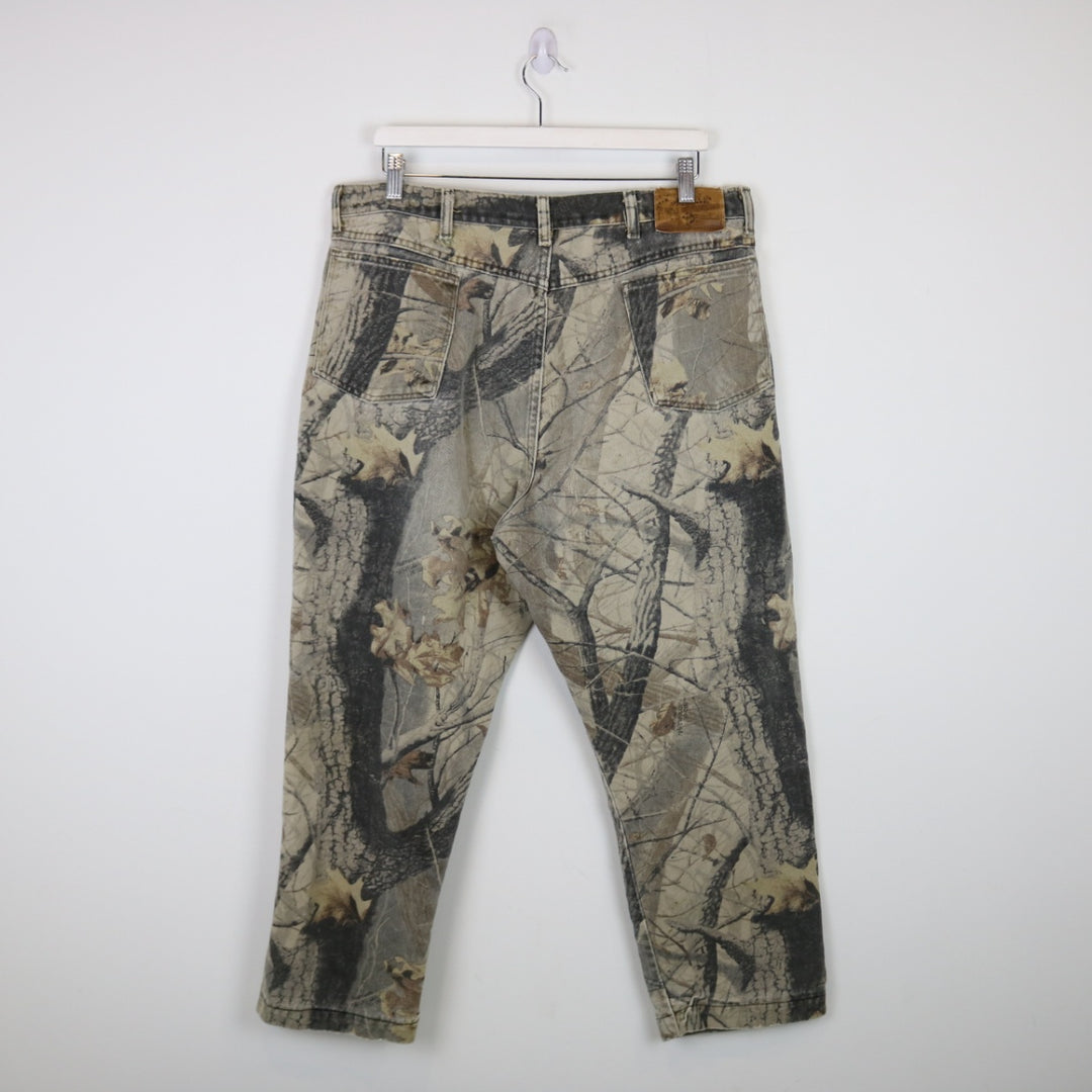 Vintage 00's Wrangler Rugged Wear Real Tree Camo Denim Jeans - 37"-NEWLIFE Clothing