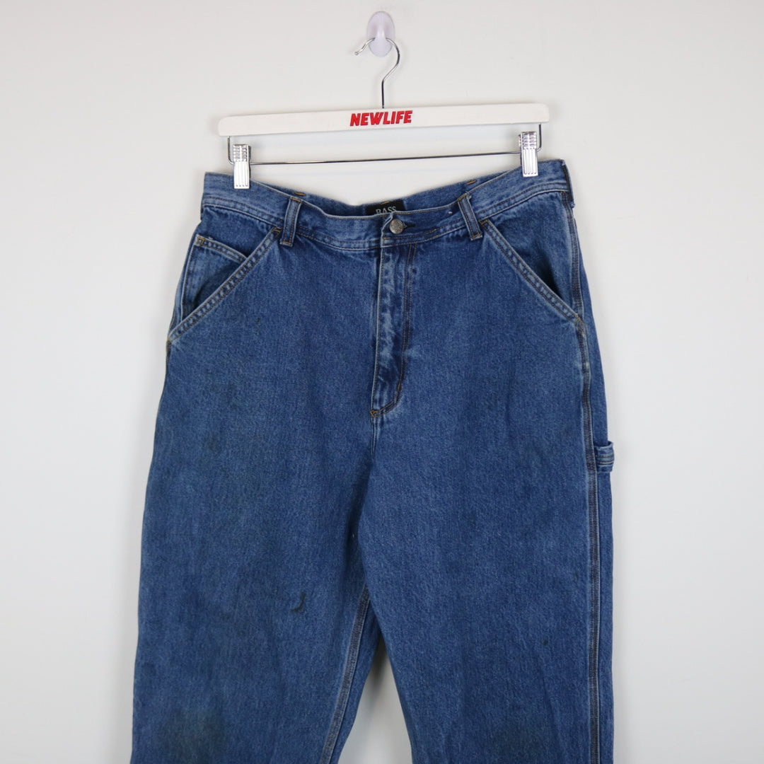 Vintage GH Bass Denim Carpenter Work Jeans - 32"-NEWLIFE Clothing
