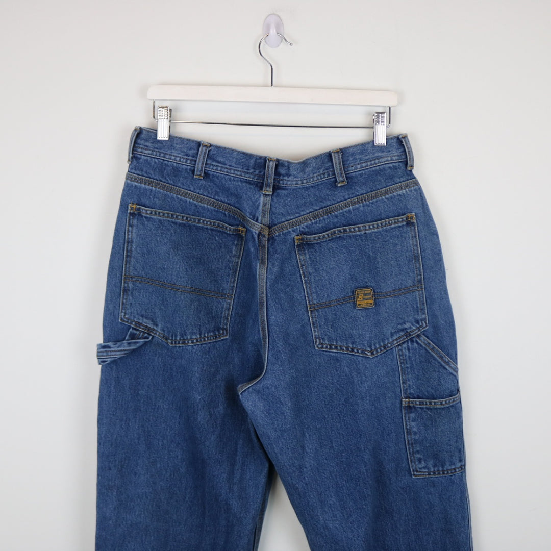 Vintage GH Bass Denim Carpenter Work Jeans - 32"-NEWLIFE Clothing
