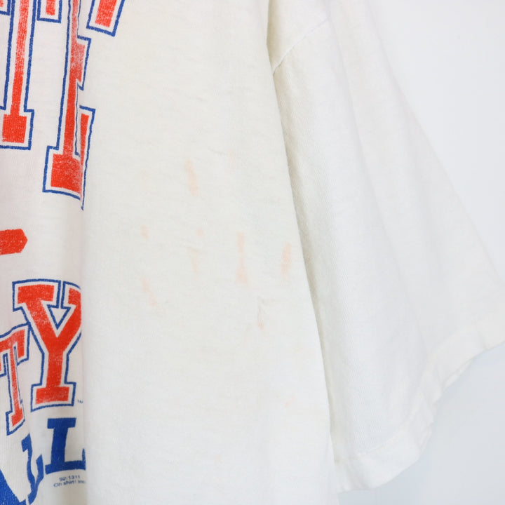 Vintage 1992 Boise State University Basketball Tee - XL-NEWLIFE Clothing