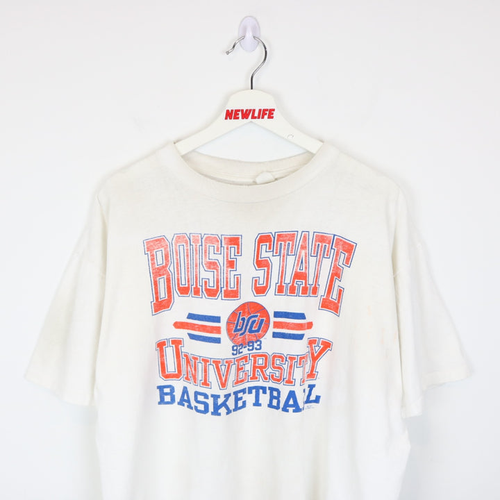 Vintage 1992 Boise State University Basketball Tee - XL-NEWLIFE Clothing