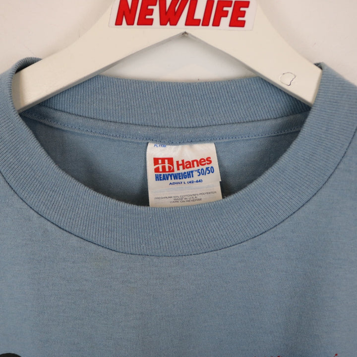 Vintage 90's Basshole Fishing Tee - L-NEWLIFE Clothing