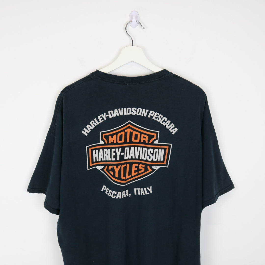 2014 Harley Davidson Pescara Italy Tee - XXL-NEWLIFE Clothing