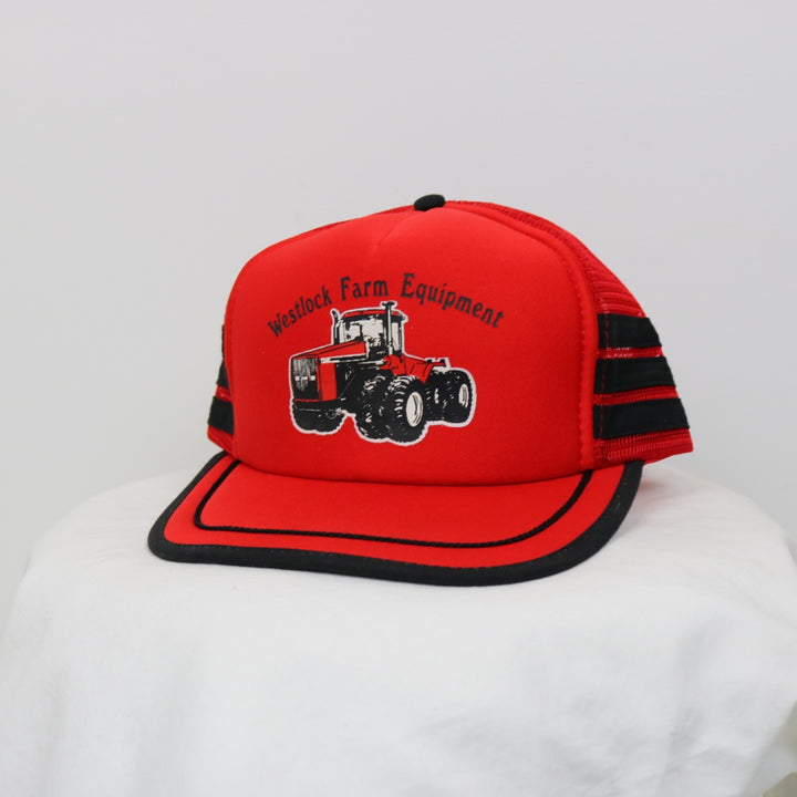 Vintage 80's Westlock Farm Equipment Trucker Hat - OS-NEWLIFE Clothing