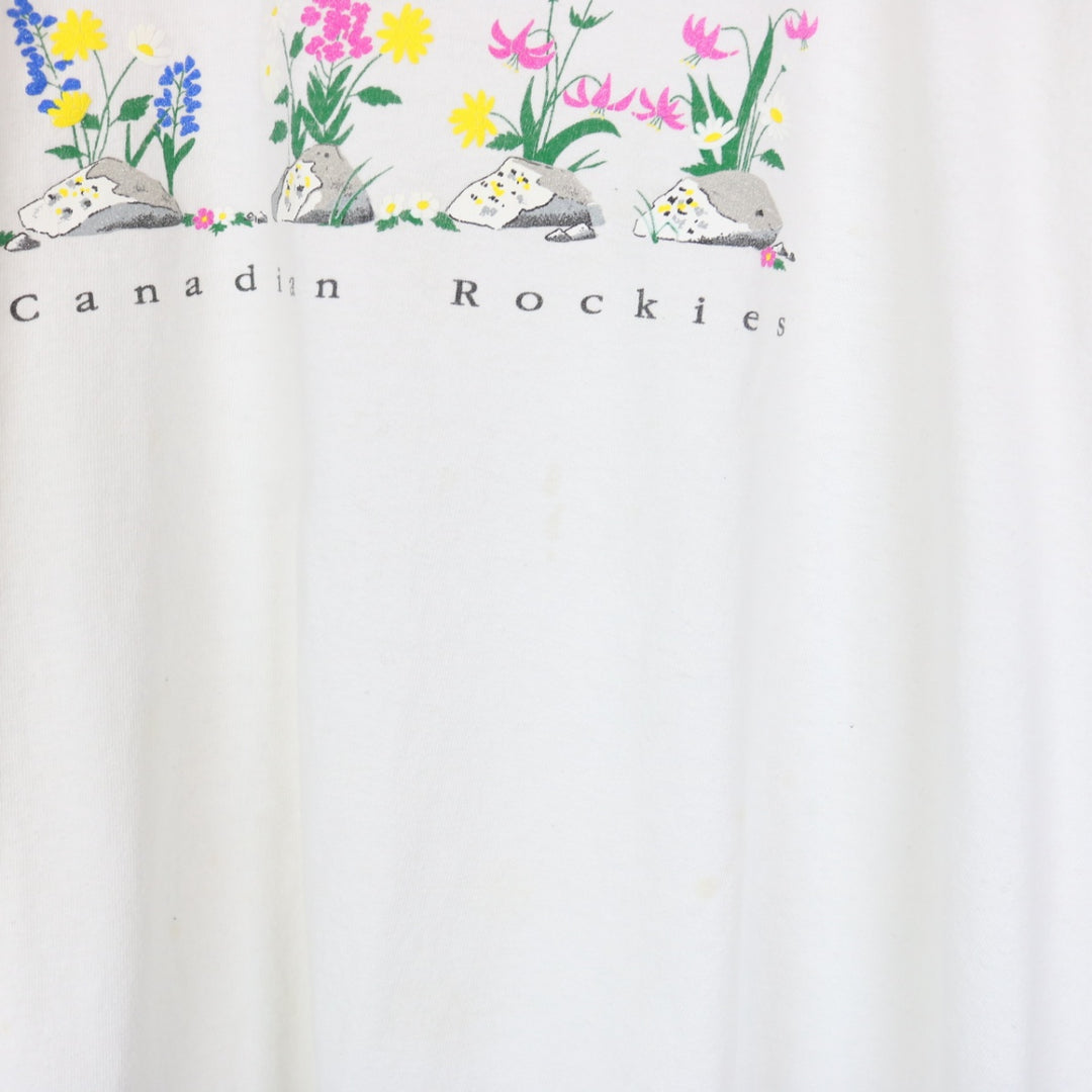 Vintage 90's Canadian Rockies Nature Tee - XXL-NEWLIFE Clothing